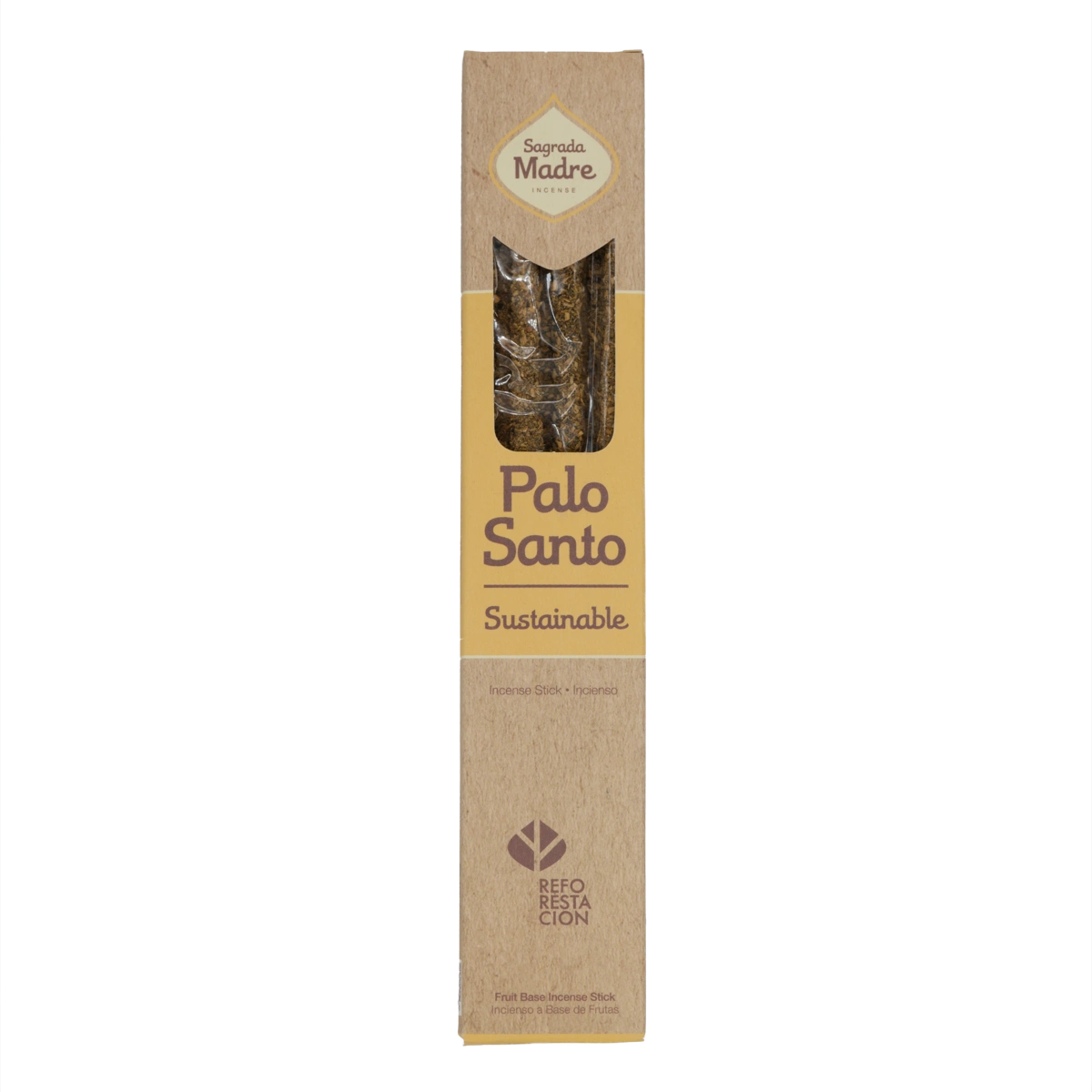 Sagrada Madre Reine Palo Santo Räucherstäbchen – 8 handgefertigte Sticks mit warmem, erdigem Duft für Reinigung, Schutz und innere Ruhe.