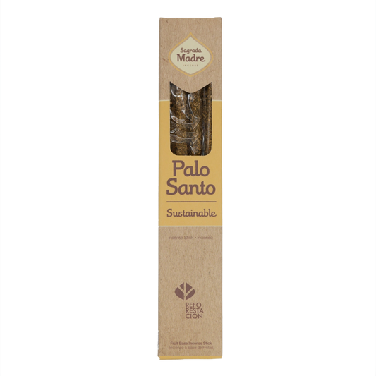 Sagrada Madre Reine Palo Santo Räucherstäbchen – 8 handgefertigte Sticks mit warmem, erdigem Duft für Reinigung, Schutz und innere Ruhe.
