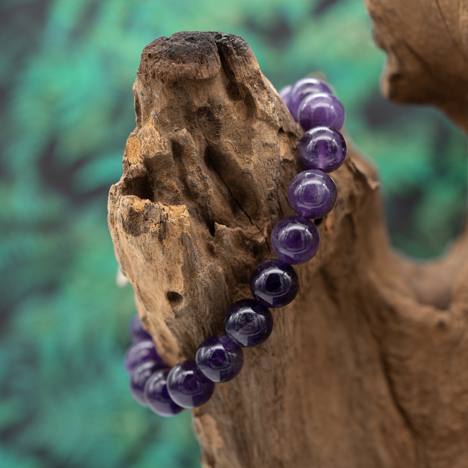 Amethyst 1A-Qual der Kategorie Armband 10mm