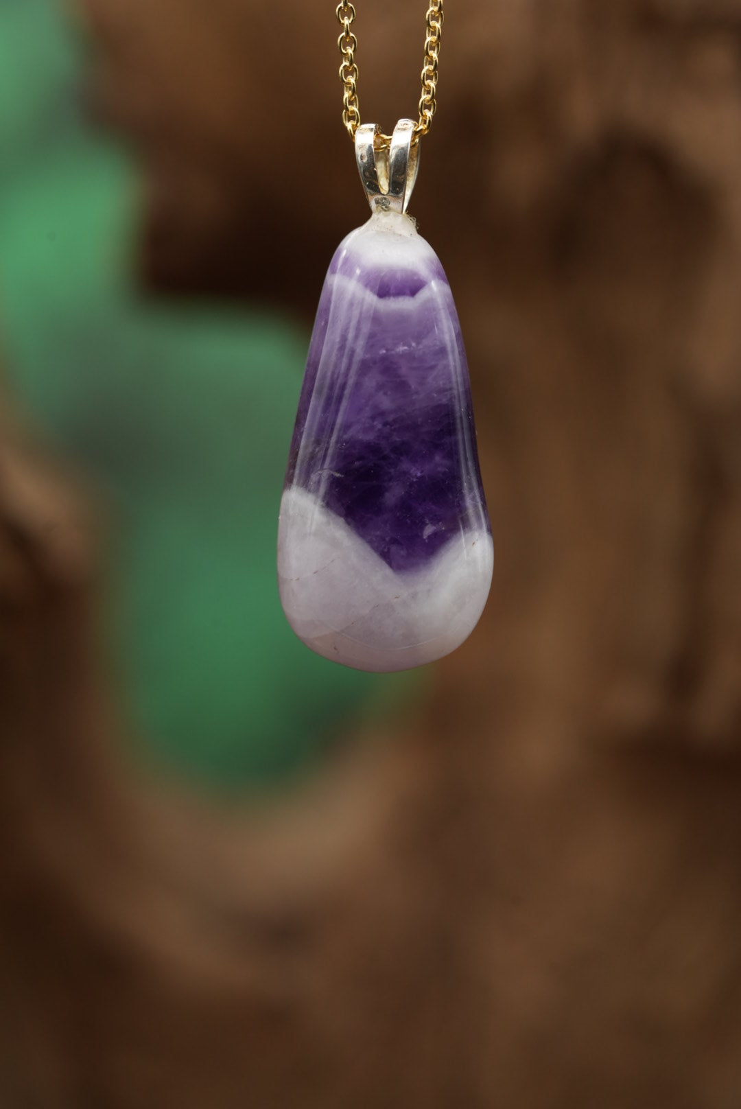 Amethyst Chevron der Kategorie Anhänger