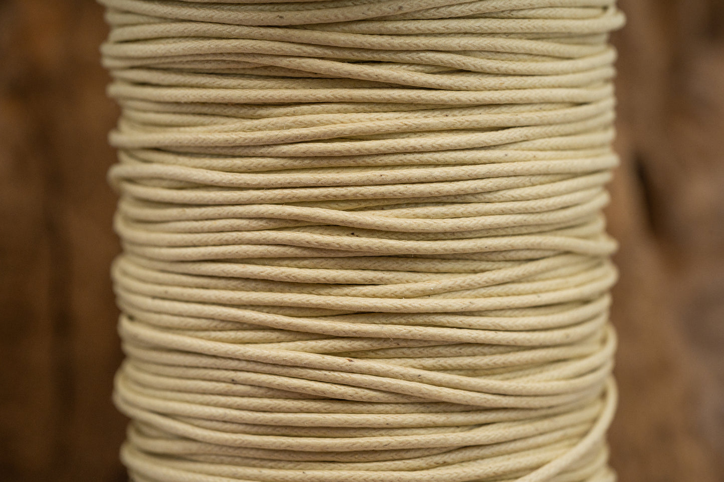 Baumwollband Beige der Kategorie Ketten und Bänder