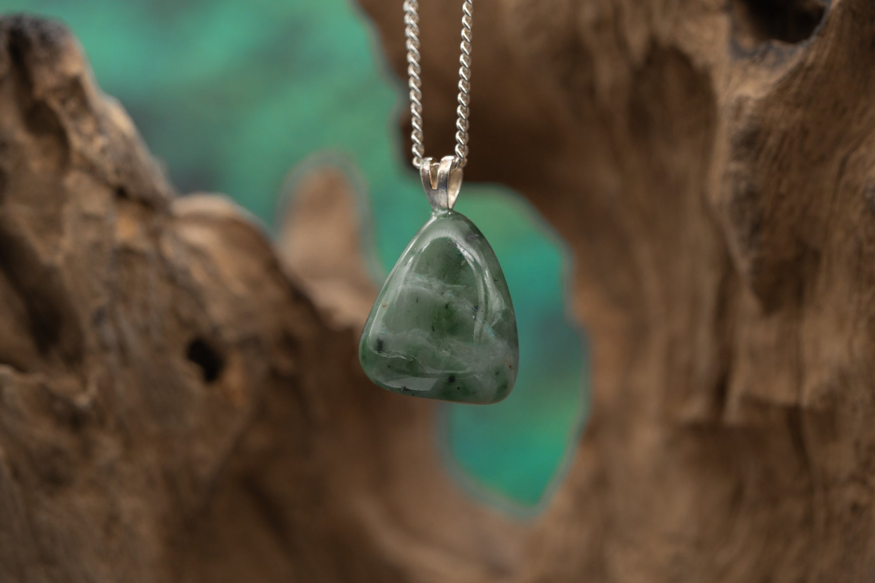 Chalcedon Kupferchalcedon der Kategorie Anhänger